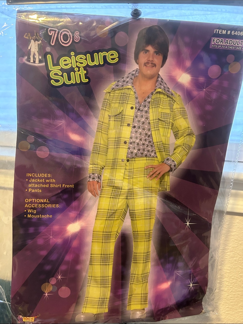 Halloween Leisure Suit Costume